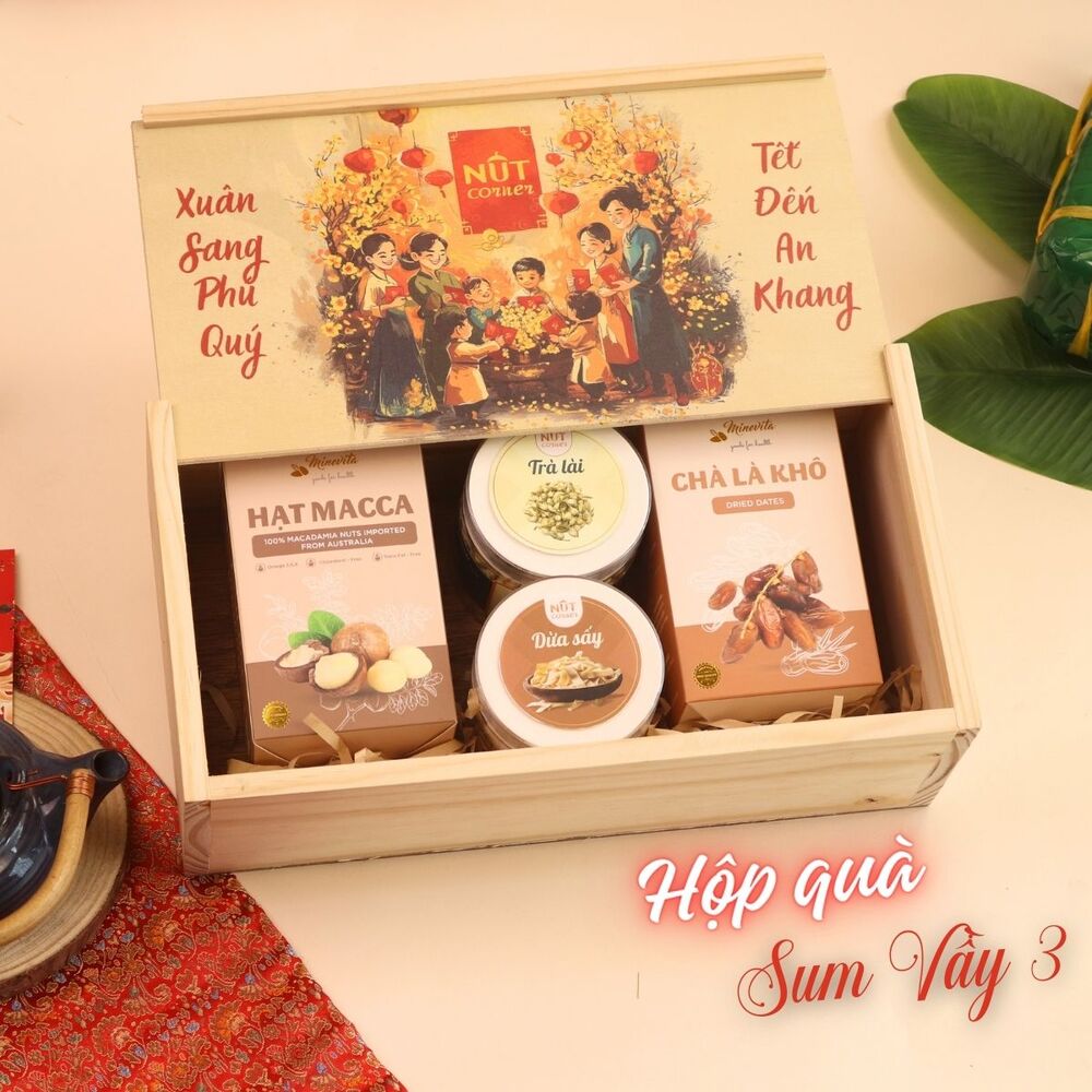 Hộp quà tết sung vầy