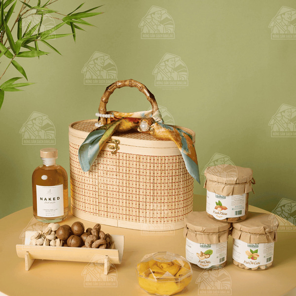 Hộp quà tết doanh nghiệp sang trọng