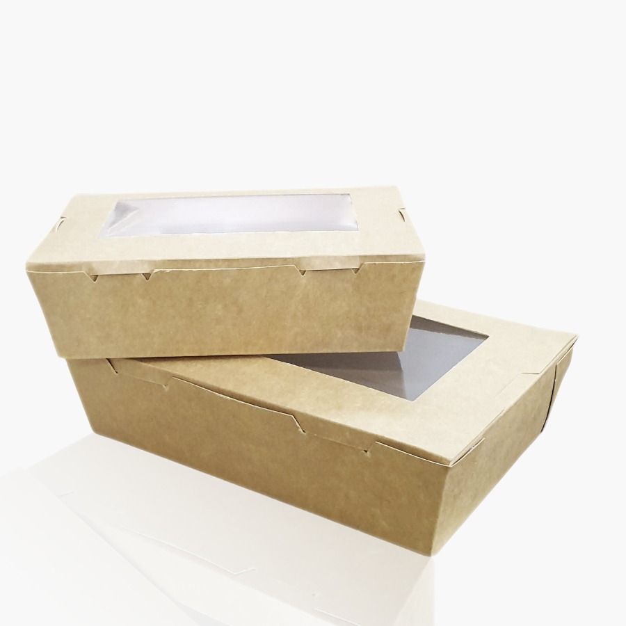 Hộp takeaway có cửa sổ