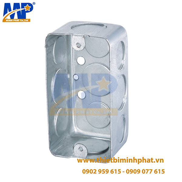 Hộp thép công tắc đấu dây 157 âm tường