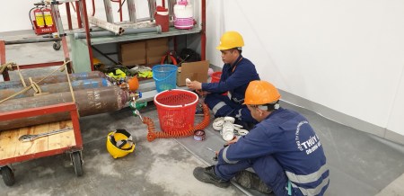 Thi công, lắp đặt hệ thống PCCC