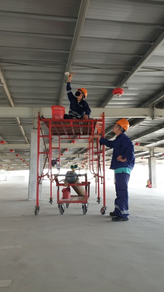 Thi công, lắp đặt hệ thống PCCC