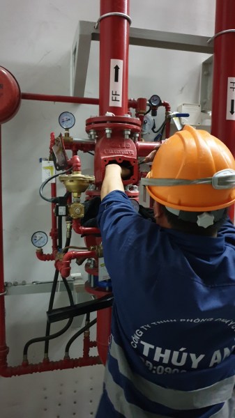 Thi công, lắp đặt hệ thống PCCC