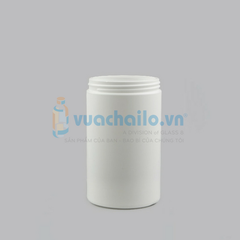Hũ nhựa HDPE trắng