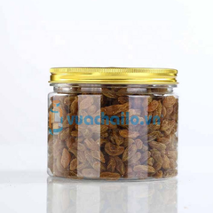 Hũ nhựa PET nắp nhôm vàng