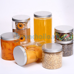 Hũ nhựa PET nắp nhôm
