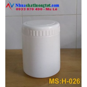 Hủ nhựa tròn 1kg dung tích 1,4 lít