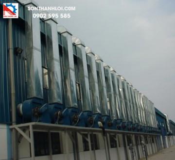 Hút bụi phòng sơn