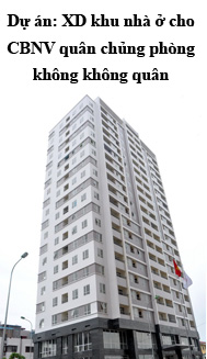 Dự án xây dựng nhà ở cho CBNV PKKQ