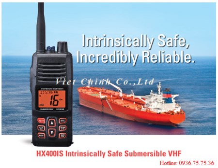 Máy bộ đàm chống cháy nổ Standard Horizon HX400 IS