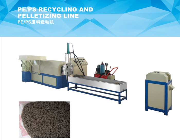 Máy tạo hạt xốp foam PE 1 cấp