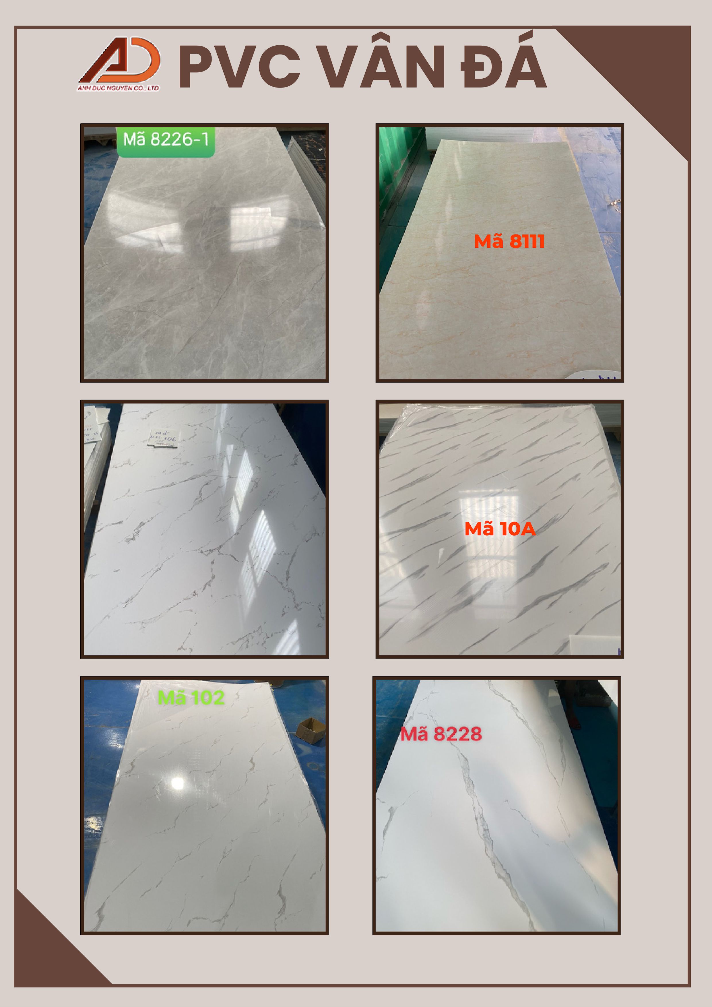 PVC Vân đá