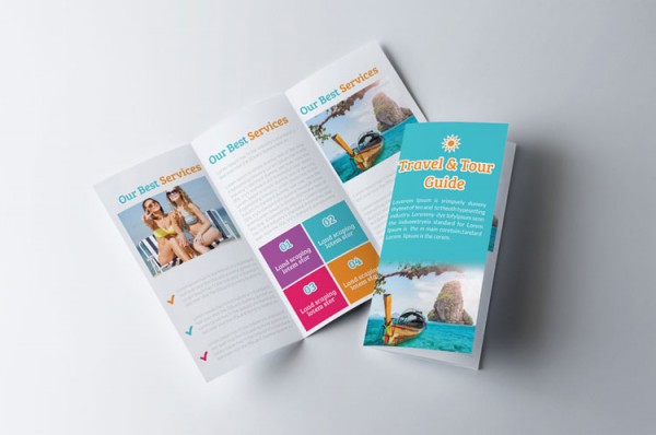 In brochure