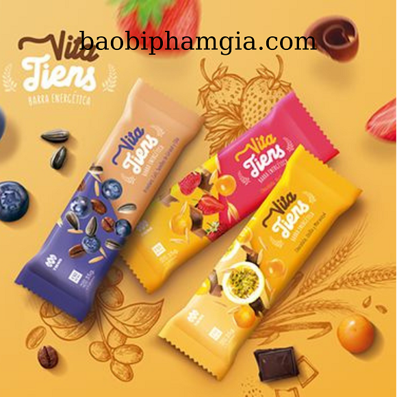 In cuộn màng đóng gói bánh kẹo