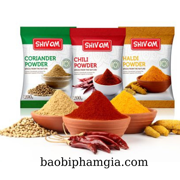 In cuộn màng đóng gói gia vị