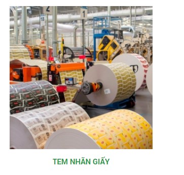In tem nhãn giấy
