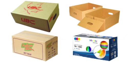 Thùng carton in offset