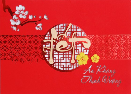 In thiệp mừng năm mới