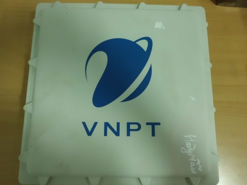 In trên nền sơn tĩnh điện