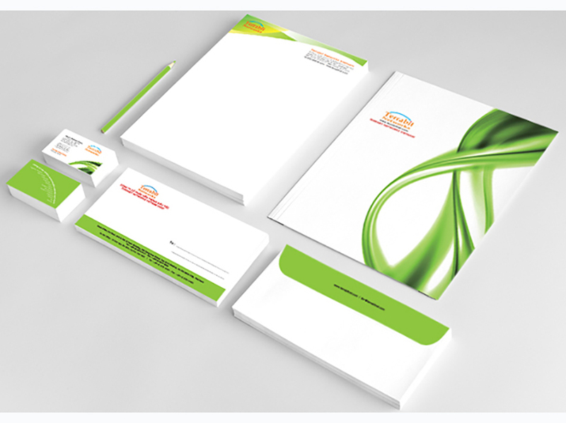 In ấn Folder, giấy tiêu đề