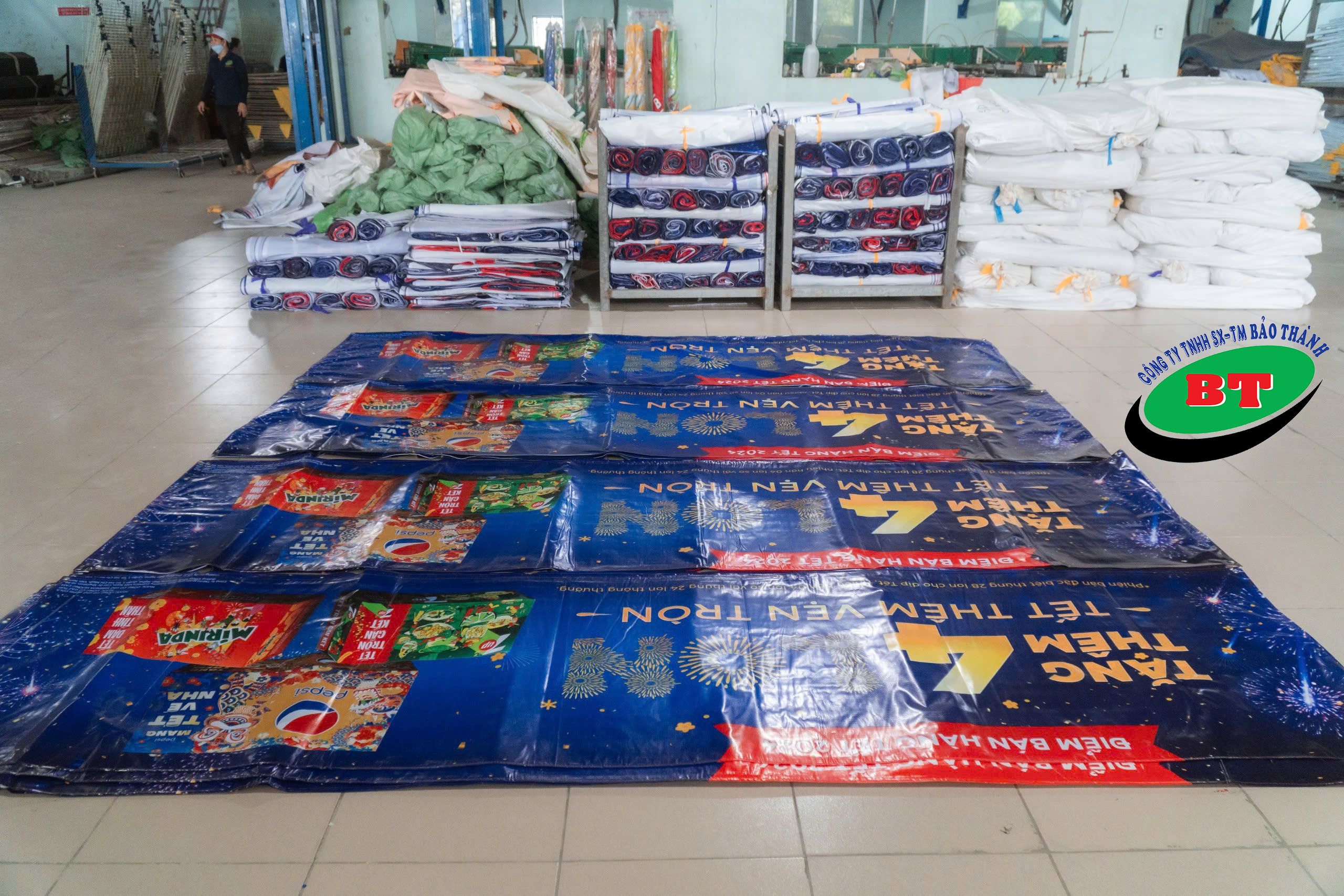 In ấn banner Mirinda