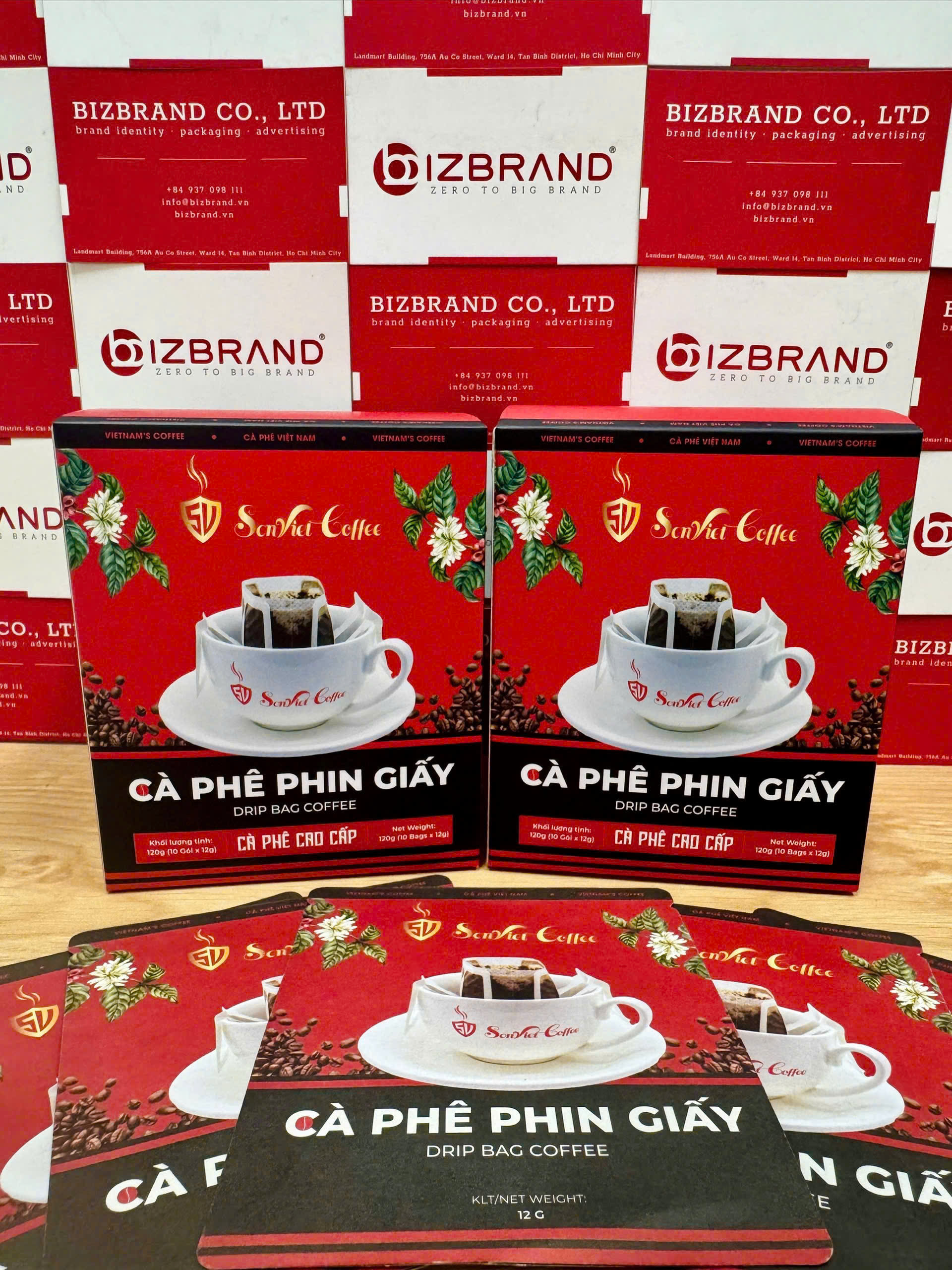 In ấn cà phê phin giấy