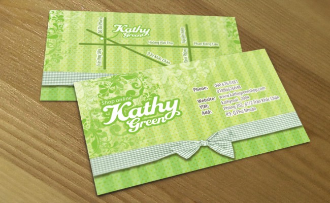 Thiết kế, in ấn Name Card