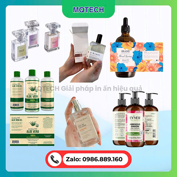 Tem nhãn mỹ phẩm