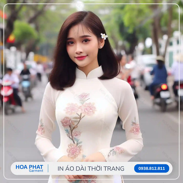 In áo dài thời trang