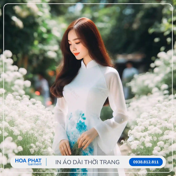 In áo dài thời trang