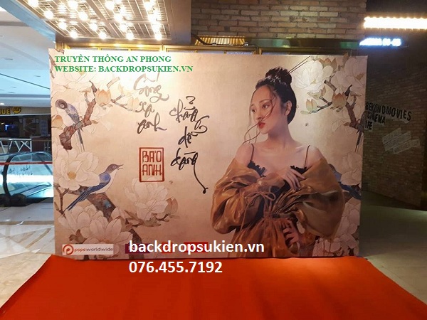 In ấn backdrop