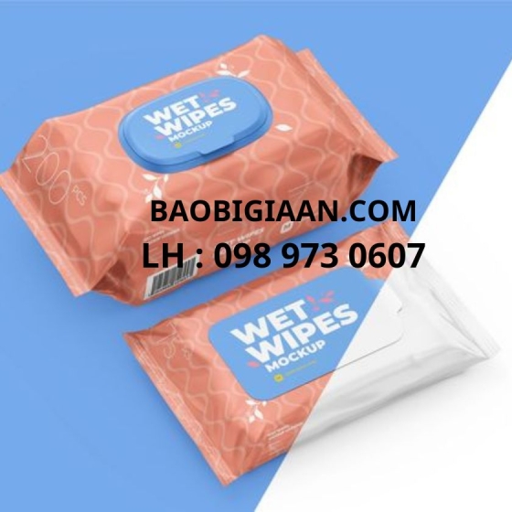 In bao bì khăn ướt