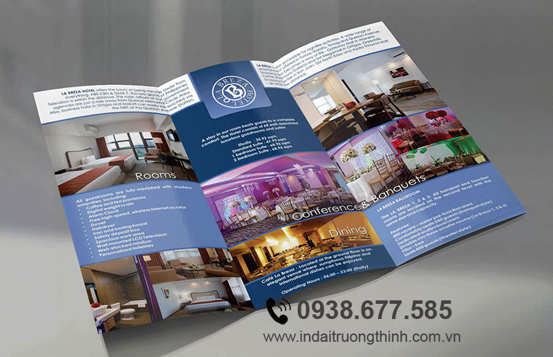 In brochure