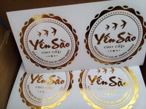 In Decal chống nước