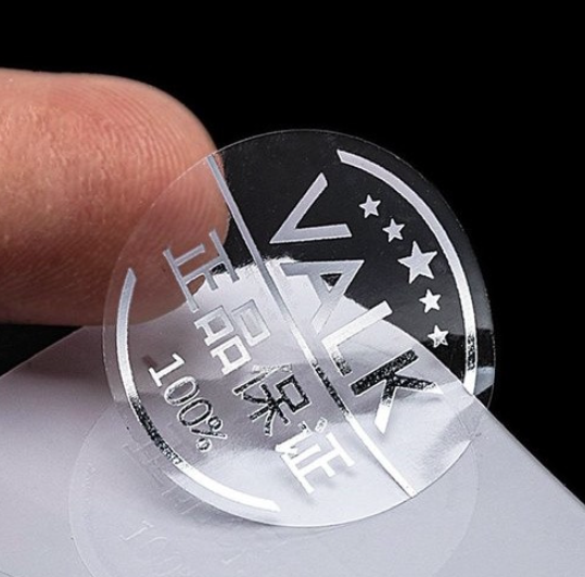 In decal trong