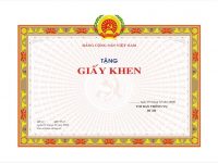 In giấy khen