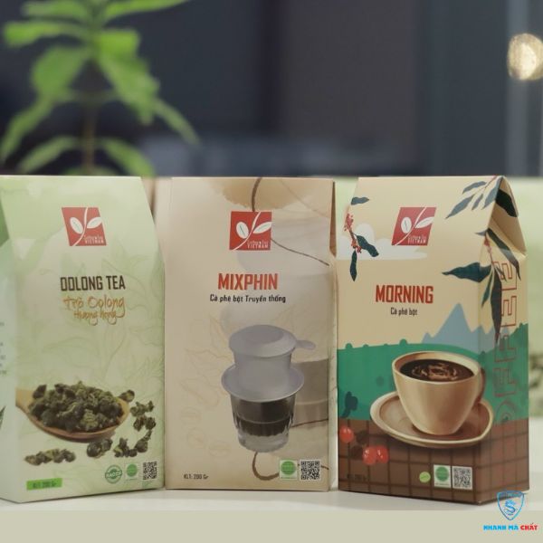 In hộp đựng cà phê