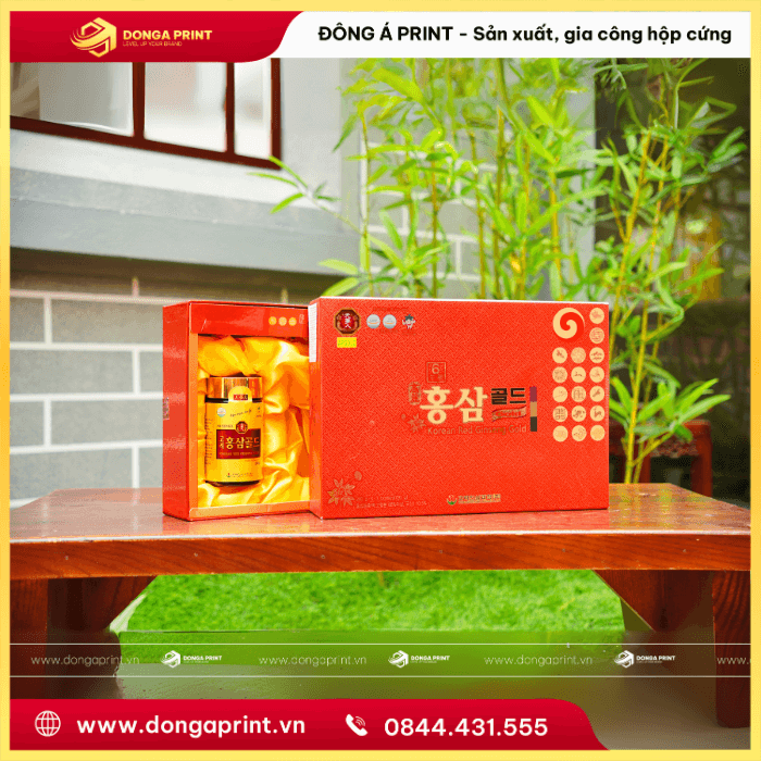 Hộp đựng sâm Hàn Quốc
