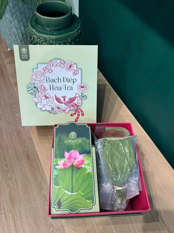 In hộp đựng trà Bạch Diệp