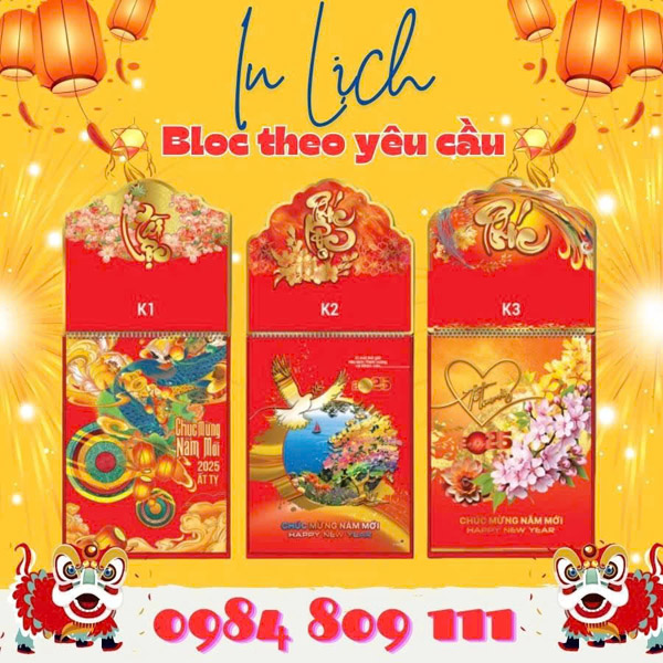 In lịch Bloc