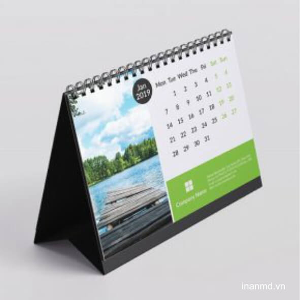 In lịch để bàn chất lượng