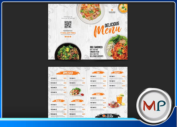 In menu
