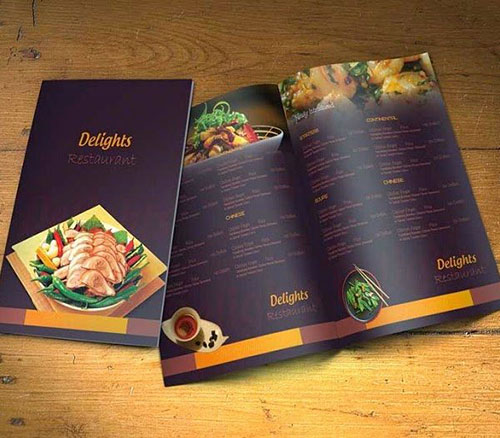 In menu