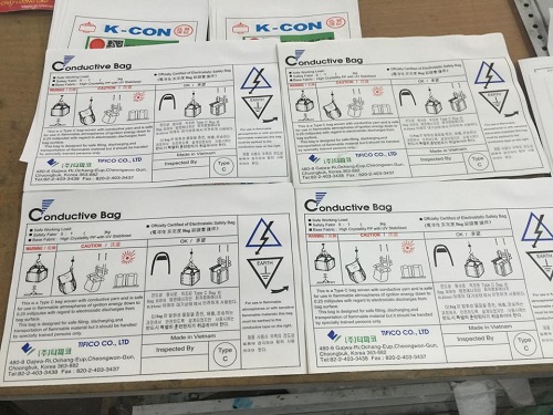 In nhãn hướng dẫn sử dụng