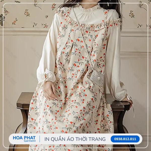 In quần áo thời trang
