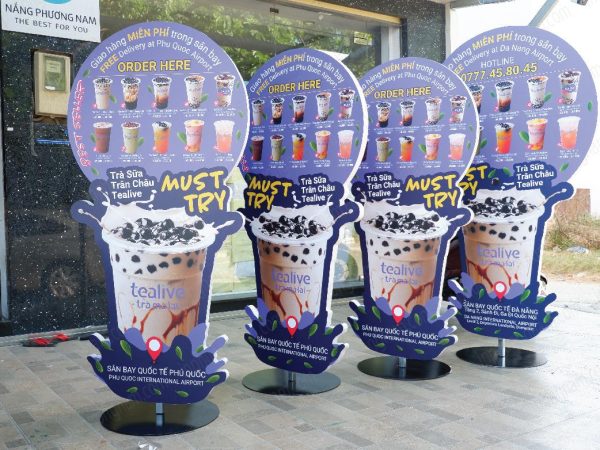 In standee