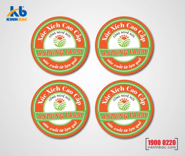 In tem decal nhựa đúc