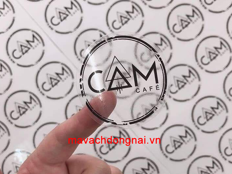 In tem decal nhựa trong