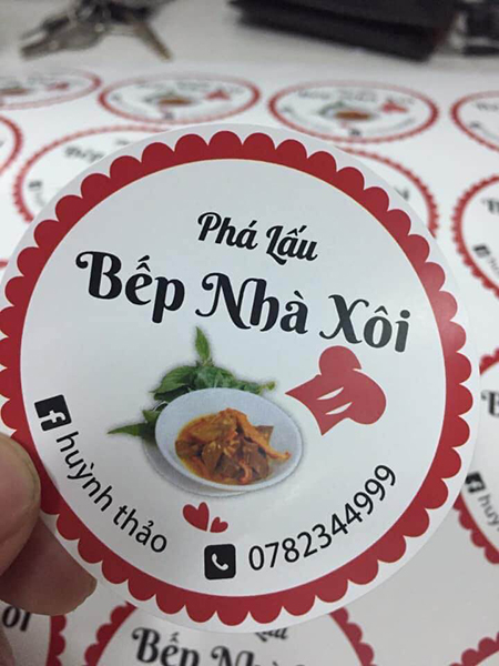 In tem nhãn