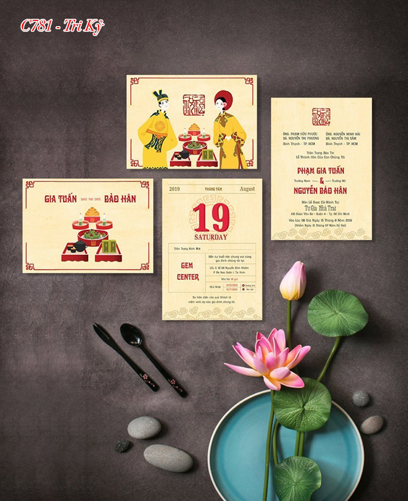 In thiệp cưới tri kỷ